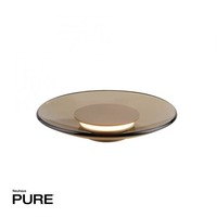 Stolní lampy dekorační - PN 4594-97 Stolní lampa PURE Moon LED 10W 2700K bronz / tmavý amber - PAUL NEUHAUS