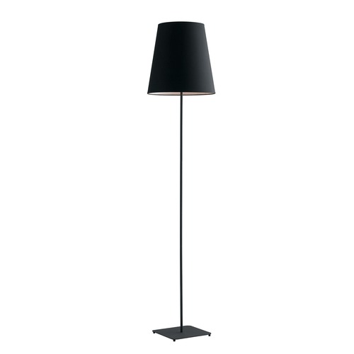Stojací lampy - FAN I-ELVIS-PT NER Stojací lampa Piantana Elvis, černá, 1 x E27, 34 x 155 cm - FANEUROPE - foto 1