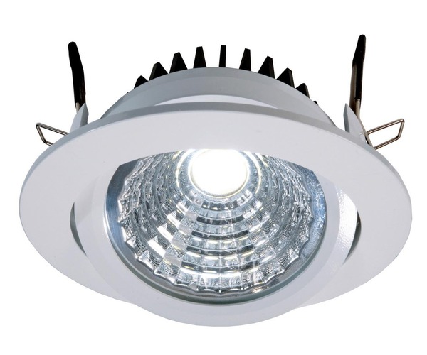 Kruhová - IMPR 565069 Kapego COB Downlight výklopný 12W 6000K bílá 350mA - LIGHT IMPRESSIONS - foto 1