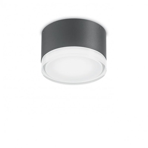 Nástěnná - ILUX 168111 Venkovní stropní a nástěnné svítidlo Ideal Lux Urano PL1 small antracite 168111 antracitové 12cm IP44 - IDEALLUX - foto 1