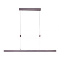 Podélná - PN 2568-24 ADRIANA LED závěsné svítidlo, sépiová hnědá, lineární, design 2700-5000K - PAUL NEUHAUS