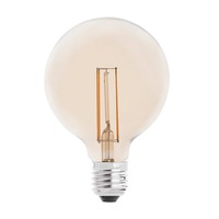 E27 - FARO 17429 LED žárovka GLOBE filament AMBER E27 4W 2200K - FARO