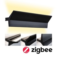 Nepřímé osvětlení - P 79511 LED nástěnné svítidlo Smart Home Zigbee Stine měnitelná bílá / 230V 13W stmívatelné černá mat - PAULMANN