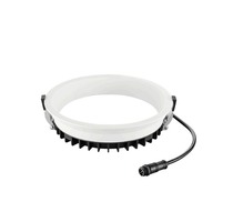 Kruhová - FAN INC-XANTO-R220-24V Zápustné svítidlo XANTO, 24W, RGBW, 24V DC, bílá, 22 × 5.5 cm - FANEUROPE