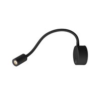 S ramenem - LA 1002430 DIO FLEX PLATE LED, LED nástěnné svítidlo černé 2700K - BIG WHITE (SLV)