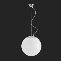 Koule - OS ISI64215 ISIS L3 PM závěsné plastové svítidlo nerez leštěná / bílá IP40 3000 K 27W LED DALI (původní kód OS 64215) - OSMONT