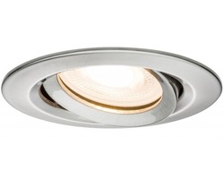 Koupelnová - P 92899 Zápustné svítidlo LED Nova IP65 kulaté 7W GU10 železo 1ks výklopné - PAULMANN