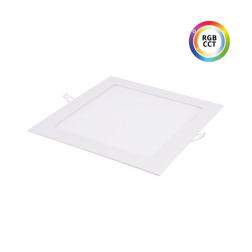 LED panely čtvercové - LED panel 24V 27W RGBCCT 24HW27 čtverec - foto 1