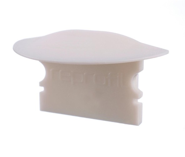 Krytky pro Al profily - IMPR 978650 Koncovka F-ET-02-15 bílá 30 mm 2 ks - LIGHT IMPRESSIONS - foto 1