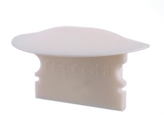 Krytky pro Al profily - IMPR 978650 Koncovka F-ET-02-15 bílá 30 mm 2 ks - LIGHT IMPRESSIONS