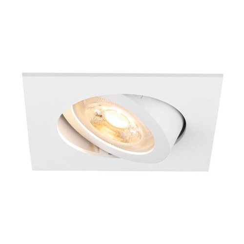 Hranatá - LA 1007371 NEW TRIA® 68 stropní vestavné svítidlo, čtvercové, max. 10W GU10, bílá - BIG WHITE (SLV) - foto 1