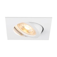 Hranatá - LA 1007371 NEW TRIA® 68 stropní vestavné svítidlo, čtvercové, max. 10W GU10, bílá - BIG WHITE (SLV)