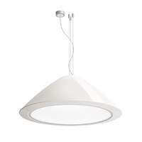 Polokoule - RED R11710 ROND 80 závěsná bílá 230V LED 25W 4000K - RED - DESIGN RENDL