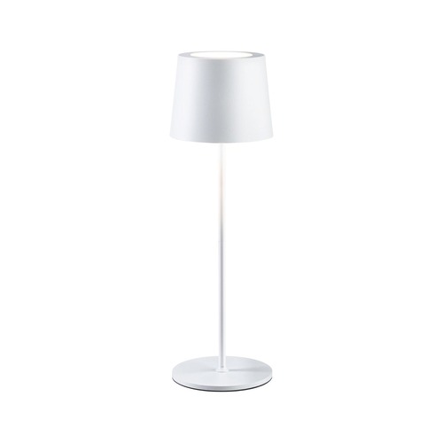 Stolní lampy dekorační - P 76997 Nabíjecí bateriové svítidlo Gilo IP44 2700K bílá mat - PAULMANN - foto 1