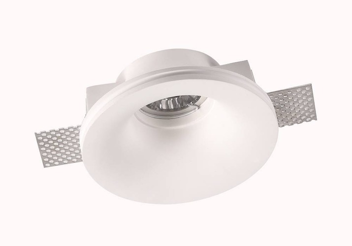 Svítidla pro reflektory (gu10) - Stropní armatura bezešvé zapuštěné bílé - foto 1