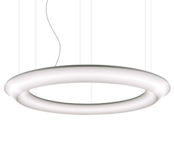 Kruhová - LUM LOOP W 1800 Závěsné svítidlo LOOP W 1800 LED TW 1800-4000K + RGB + INDIRECT TW 1800x150mm 270W + 73W Casambi - LUMILOGY - foto 1
