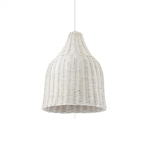 Kónická - ILUX 159256 Závěsné svítidlo Ideal Lux Haunt SP1 bianco 159256 bílé - IDEALLUX - foto 1