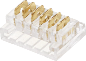 Spotřební materiál a příslušenství - 6Pin Clamp Svorka Svorka Strip na Strip pro 12mm SMD Strip