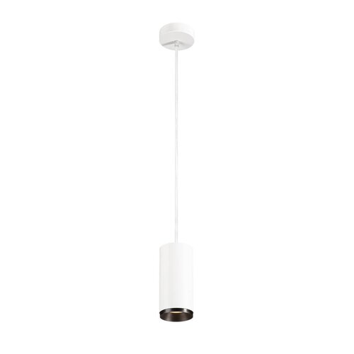 Subtilní - LA 1004255 NUMINOS® PD PHASE M vnitřní LED závěsné svítidlo bílá/černá 3000 K 36° - BIG WHITE (SLV) - foto 1