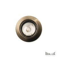 Kruhová - ILUX 083186 Podhledové bodové svítidlo Ideal Lux Swing FI1 brunito 083186 bronzové - IDEALLUX