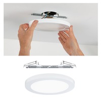Kruhová - P 95389 LED vestavné svítidlo Cover-it kruhové 225mm, 16,5W 4000K bílá mat Panel pro vestavnou i přisazenou montáž - PAULMANN