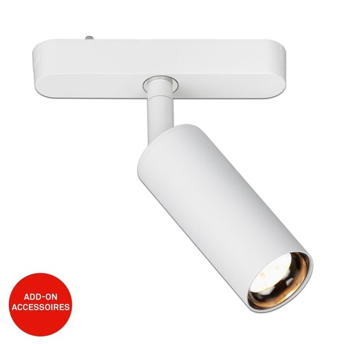 Lištové Briloner 48V - BRILO 8031016 LUXTRAIL lištový systém 48V, LED spot, 5W, 450lm, nastavitelné, bílé - BRILO - foto 1