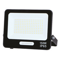 Vnější světlomety - LED SMD Floodlight Černé tělo IP65 s 30cm kabelem