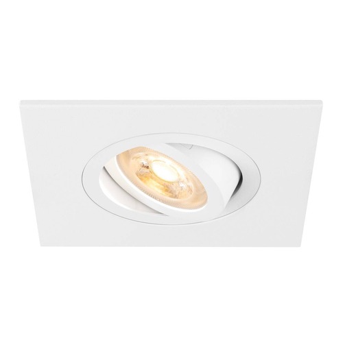 Hranatá - LA 1007627 NEW TRIA® 75 XL stropní vestavné svítidlo, čtvercové, max. 10W, GU10, bílá - BIG WHITE (SLV) - foto 1