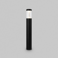 Sloupková - M O590FL-L8B4K1 Venkovní sloupkové svítidlo Koln 4000K 8W studená bílá 450lm černý hliník - MAYTONI