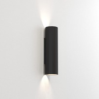 Nepřímé osvětlení - AST 1442001 Nástěnné svítidlo Hashira 300 2x6W GU10 černá - ASTRO Lighting