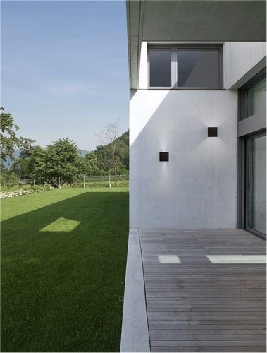 Nástěnná - NV 9136174 Venkovní nástěnné svítidlo EPIC černý hliník LED 2x10W 3000K 220-240V nastavitelný úhel 0-90st. IP54 - NOVA LUCE - foto 1