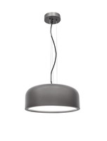 Polokoule - NV 826802 Závěsné svítidlo PERLETO kov a akrylový difuzor ocel šedá E27 2x12W IP20 bez žárovky - NOVA LUCE