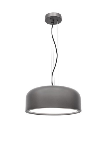 Polokoule - NV 826802 Závěsné svítidlo PERLETO kov a akrylový difuzor ocel šedá E27 2x12W IP20 bez žárovky - NOVA LUCE - foto 1