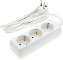 Zásuvky a adaptéry - Napájecí lišta 3 zásuvky