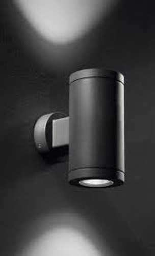 Nástěnná - LND LY50PAR2NB10L Svítidlo nástěnné Lyras 80 double 9W 4000K grafit - LANDA - foto 1