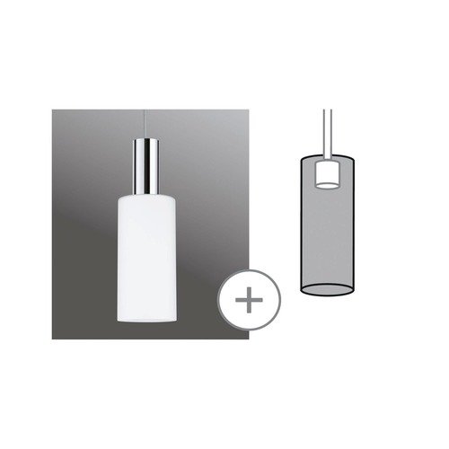 Svítidla - P 95606 URail stínidlo Raja 2Easy 100mm opál - PAULMANN - foto 1