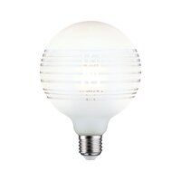 E27 - P 28744 LED G125 Modern Classic dekorativní pruh bílá mat šrafovaná E27 2.700K stmívatelné - PAULMANN