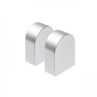 K zrcadlu - RED R12907 TAMPA koncové krytky stříbrnošedá  - RED - DESIGN RENDL