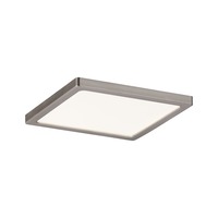 Koupelnová - P 92940 LED vestavné svítidlo Areo IP44 hranaté 120mm 8W nikl mat stmívatelné - PAULMANN