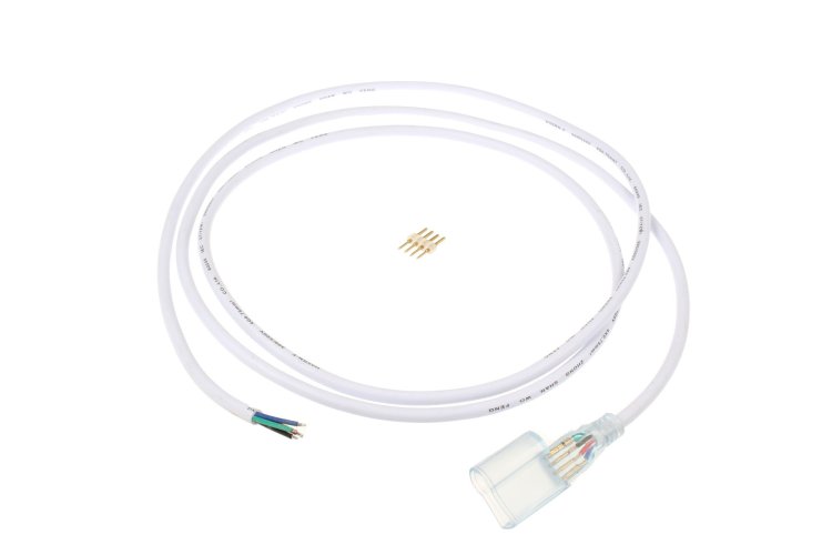 Přislušenství pro LED pásky - NEON RGB přípojka 2m - foto 1