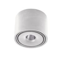 Downlight - AZZ AZ3469 LED Stropní přisazené svítidlo Azzardo Boston Tube white AZ3469 10W 810lm 3000K IP20 8,2cm bílé stmívatelné - AZZARDO
