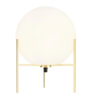 Stolní lampy dekorační - NOR 47645001 Stolní lampa Alton 1x15W E14 bílá opál - NORDLUX