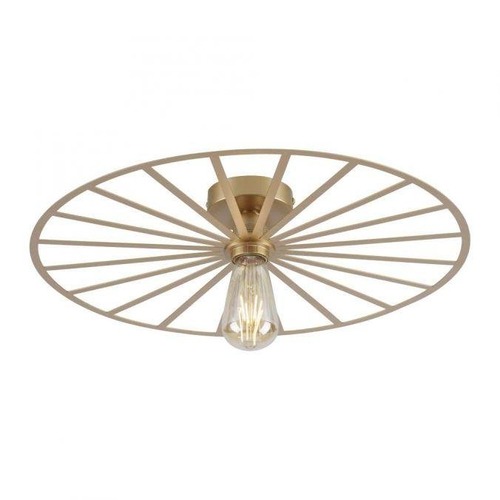 Dekorativní - LD 15636-60 SPIKE LED stropní svítidlo, kruhové, rustikální, matná mosaz - LEUCHTEN DIREKT / JUST LIGHT - foto 1