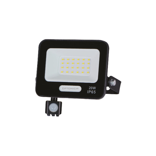 Vnější světlomety - LED SMD Floodlight IP65 Černé tělo se senzorem - foto 1