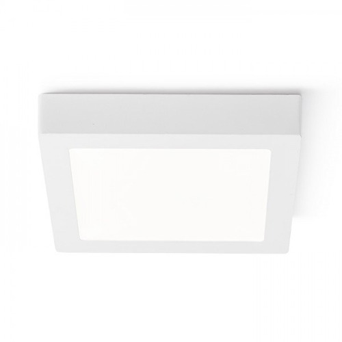 Hranatá - RED R12975 //  SOCORRO SQ 220 přisazená bílá 230V LED 18W 3000K - RED - DESIGN RENDL - foto 1