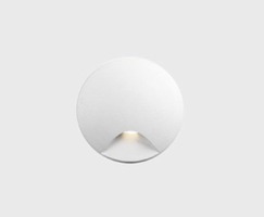 Zapuštěná - KHL K60102.01.WR.WH-WH.ST.8.30 Nástěnné zapuštěné svítidlo ONIK IP65 Ø47mm bílé 3W 3000K - KOHL-Lighting