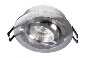 Kruhová - IMPR 110222 Zápustné svítidlo MR16 hliník výklopné hliník matná - LIGHT IMPRESSIONS