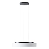 Kruhová - OS ELS72498 ELSA LE16 závěsné skleněné svítidlo černá / bílá IP40 3000 K 48W LED - OSMONT