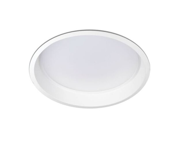 Kruhová - KHL K50312.W.4K Zápustné svítidlo LIM kulaté bílé LED 25W 4000K Ø215mm kulaté - KOHL-Lighting - foto 1