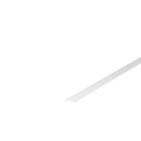Plexi pro Al profily - LA 1000540 Kryt na GRAZIA 20 plast ploché provedení 3m satinovaný - BIG WHITE (SLV)